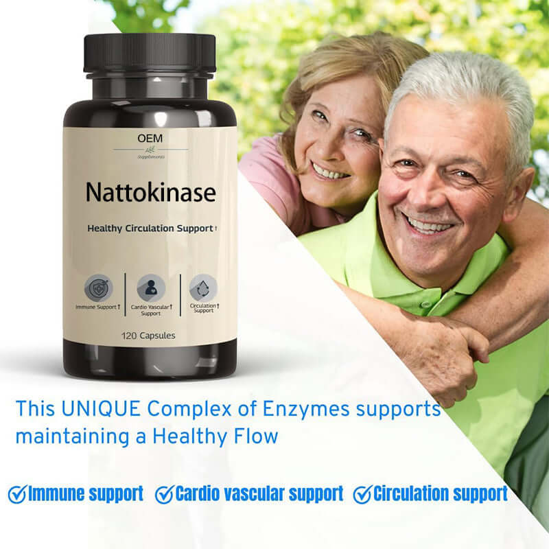 NUTRIVIBE Nattokinase Capsules help support healthy blood sugar levels and cardiovascular wellness with convenient daily supplementation.