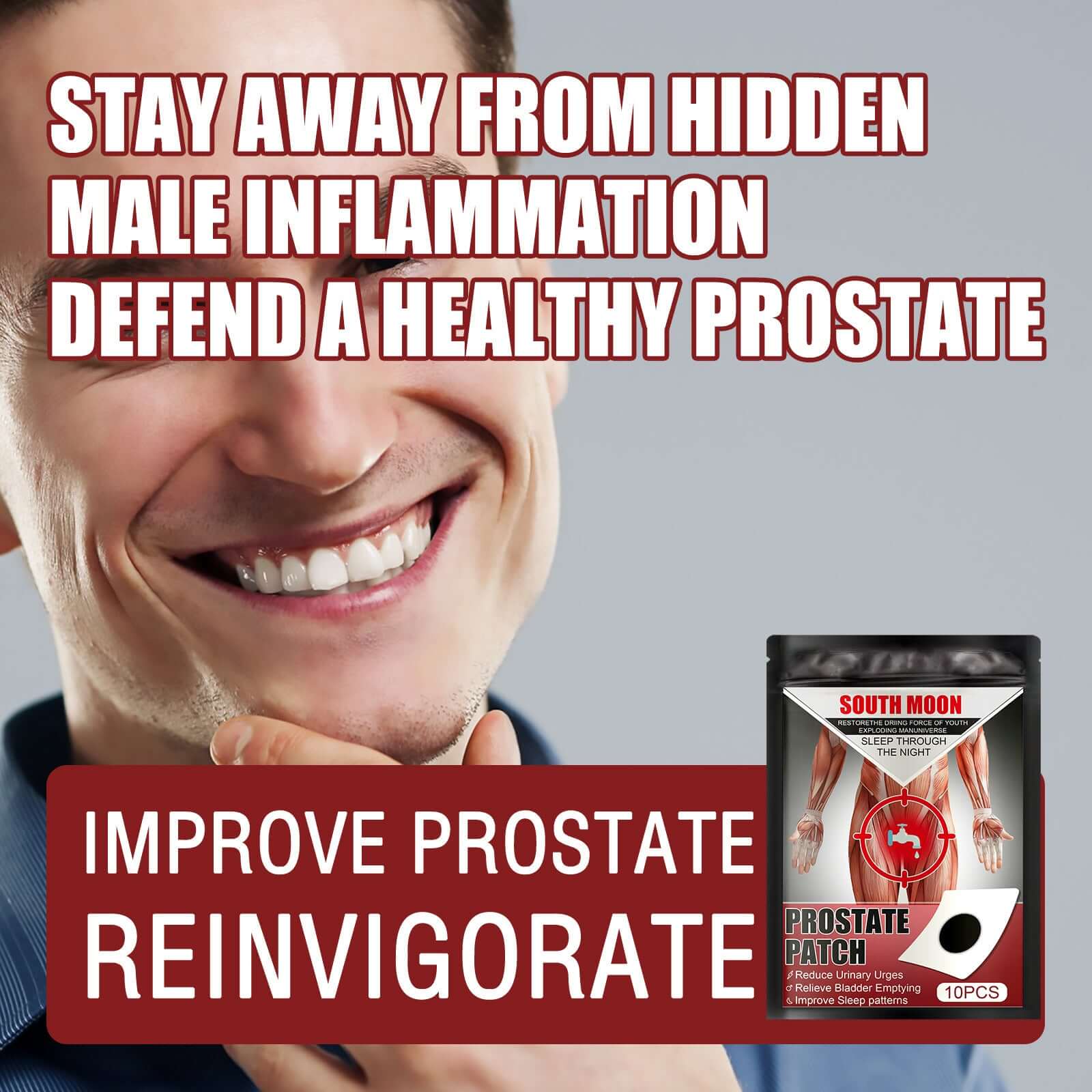 Boost vitality with NUTRIVIBE Men’s Navel Stickers. Supports kidney care, yang strength, and overall male health.