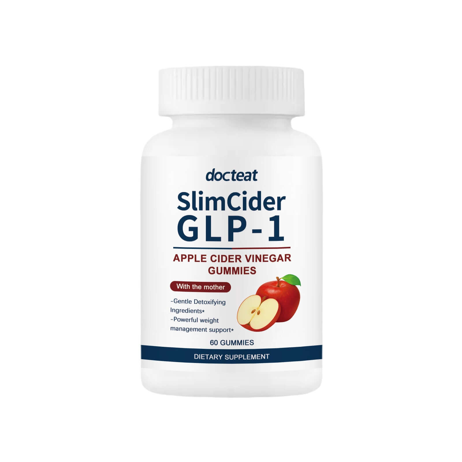 NUTRIVIBE Cider Vinegar Gummies support digestion, promote blood sugar balance, and enhance overall wellness with a tasty daily supplement.