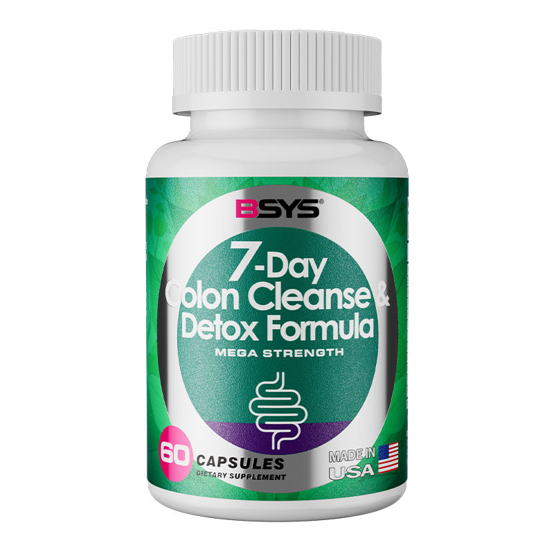 NUTRIVIBE 7-Day Colon Cleanse & Detox Capsules support digestive wellness, promote toxin removal, and enhance gut health naturally