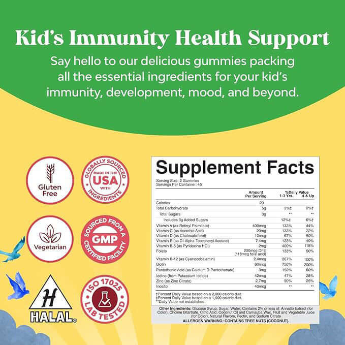 NUTRIVIBE Kids Gummies support growth, immunity & energy in a tasty formula children love. Make vitamins fun with NUTRIVIBE’s daily gummy nutrition.