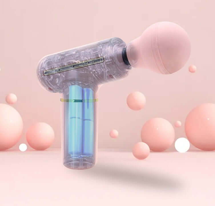 Nutrivibe Massage Gun relieves muscle tension, reduces soreness, and promotes faster recovery for home or personal use.