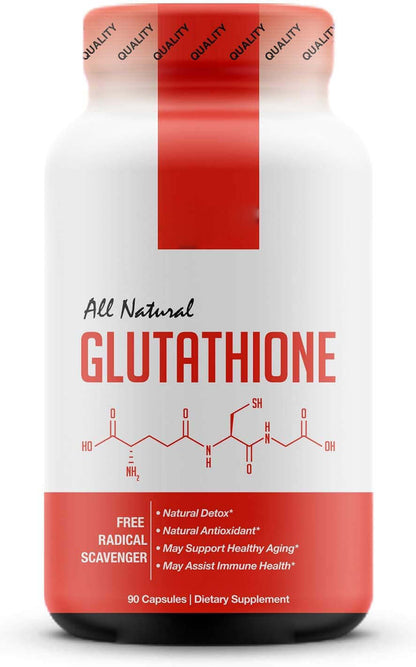 NUTRIVIBE Glutathione Capsules promote antioxidant protection, skin radiance, and overall wellness with natural daily support.