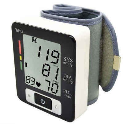 Nutrivibe Household Blood Pressure Monitor provides accurate, simple, and convenient measurement of blood pressure and pulse rate at home.
