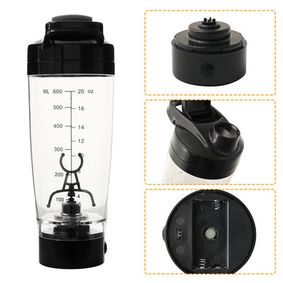 NUTRIVIBE Automatic Protein Powder Mixing Cup makes protein shakes easy, fast, and convenient for on-the-go muscle recovery and daily nutrition.