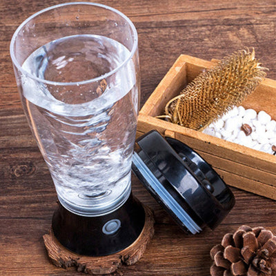 NUTRIVIBE Automatic Protein Powder Mixing Cup makes protein shakes easy, fast, and convenient for on-the-go muscle recovery and daily nutrition.