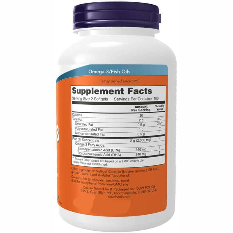 Nutrivibe Fish Oil Soft Capsules provide pure omega-3s to support heart, brain, joint, and immune health.