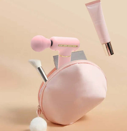 Nutrivibe Massage Gun relieves muscle tension, reduces soreness, and promotes faster recovery for home or personal use.