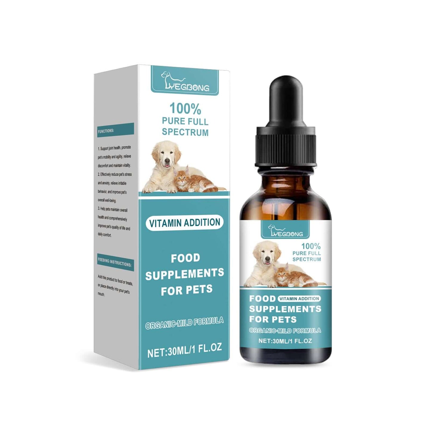 NUTRIVIBE Food Supplements for Pets support energy, vitality, and overall wellness for cats and dogs with natural, safe, and high-quality ingredients daily.