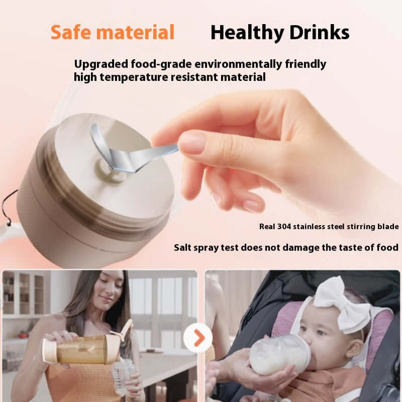 NUTRIVIBE Protein Powder Manual Mixing Cup makes smooth shakes anywhere—easy to use, portable, durable, and designed for fitness lifestyles.