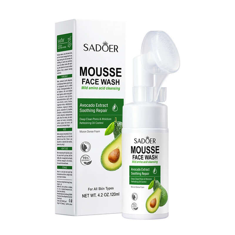 NUTRIVIBE Hyaluronic Acid Amino Acid Cleansing Mousse gently cleanses, hydrates, and refreshes skin while maintaining elasticity and promoting a radiant complexion.