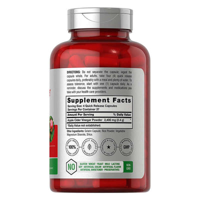 NUTRIVIBE Vinegar Capsules support digestion, metabolism & detox with apple cider vinegar in easy-to-take form. Clean your system with NUTRIVIBE today.