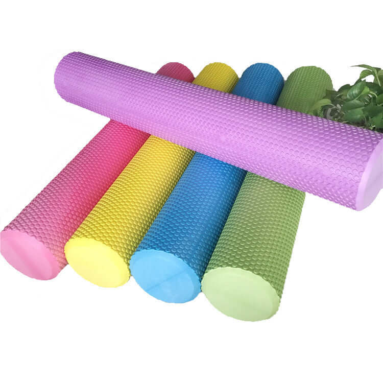 Nutrivibe Hexagonal Foam Roller supports deep muscle relaxation, improves flexibility, and enhances recovery for yoga and fitness enthusiasts.