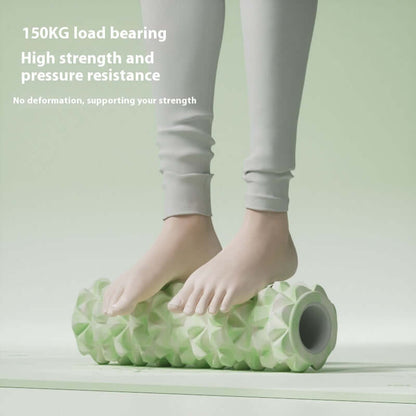 Nutrivibe Color Foam Roller helps relieve muscle tension, improve flexibility, and support deep tissue recovery for post-workout or daily use.