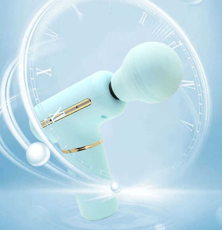 Nutrivibe Massage Gun relieves muscle tension, reduces soreness, and promotes faster recovery for home or personal use.