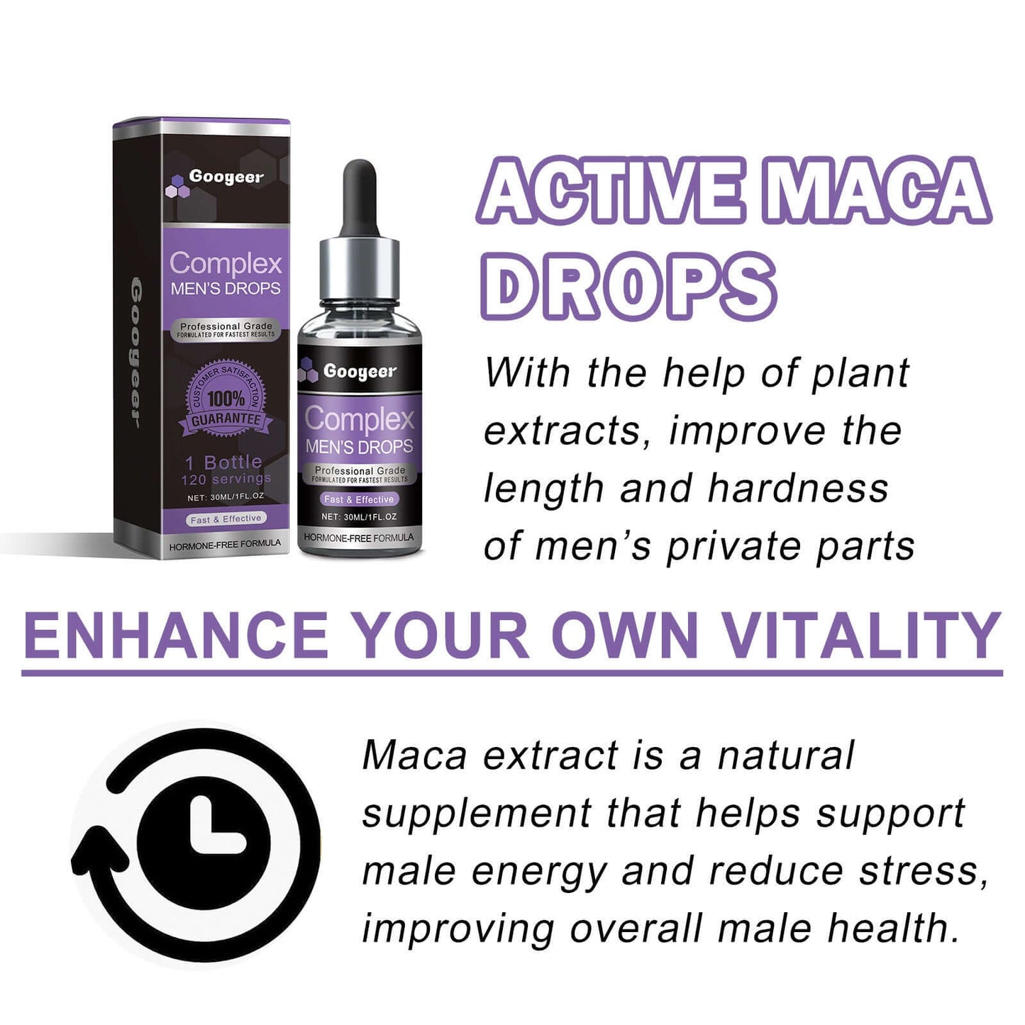 NUTRIVIBE Googeer Complex Men’s Drops support strength, stamina, and energy balance, providing natural daily care for men’s wellness and performance.