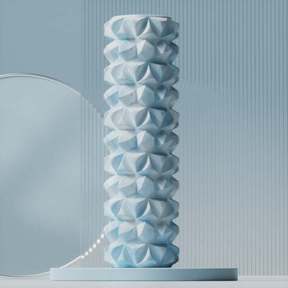 Nutrivibe Color Foam Roller helps relieve muscle tension, improve flexibility, and support deep tissue recovery for post-workout or daily use.