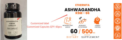 NUTRIVIBE Ashwagandha Capsules support stress relief, energy balance, mental clarity, and overall vitality naturally.