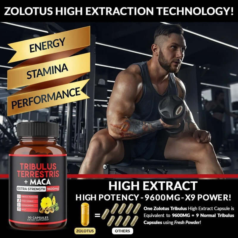 NUTRIVIBE Maca Capsules help boost energy, stamina, and overall wellness with natural daily support for a healthy, active lifestyle.