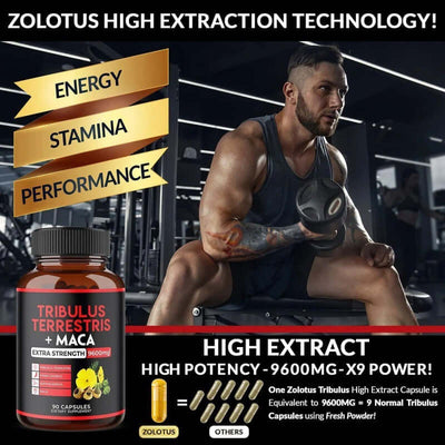 NUTRIVIBE Maca Capsules help boost energy, stamina, and overall wellness with natural daily support for a healthy, active lifestyle.