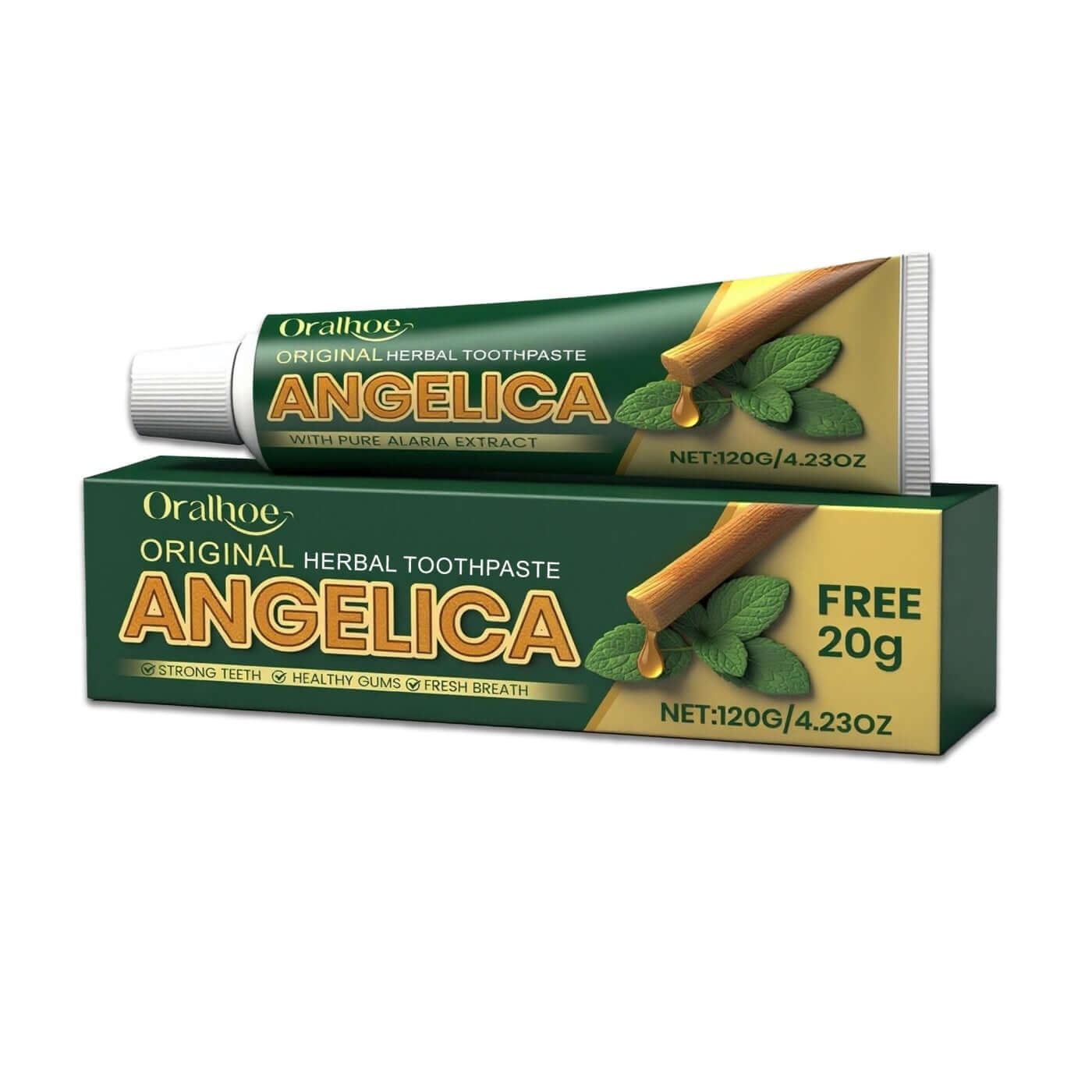 NUTRIVIBE Herbal Toothpaste cleans teeth, freshens breath, and supports healthy gums with safe, natural herbs for daily oral hygiene.