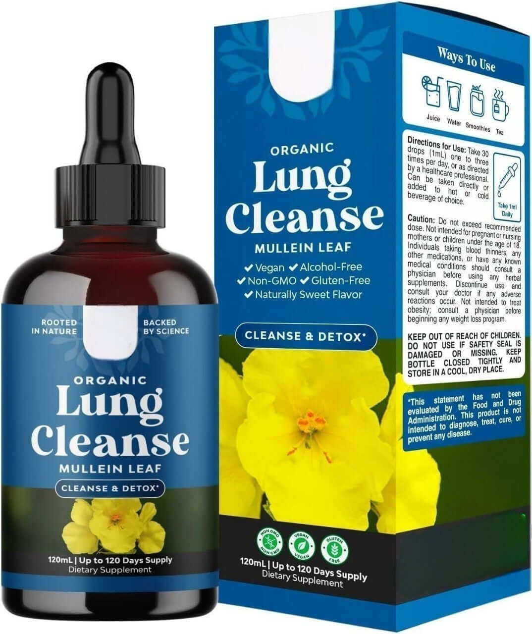 Support clear breathing with NUTRIVIBE Lung Cleanse Drops. Promotes lung health, detox, and daily respiratory wellness.