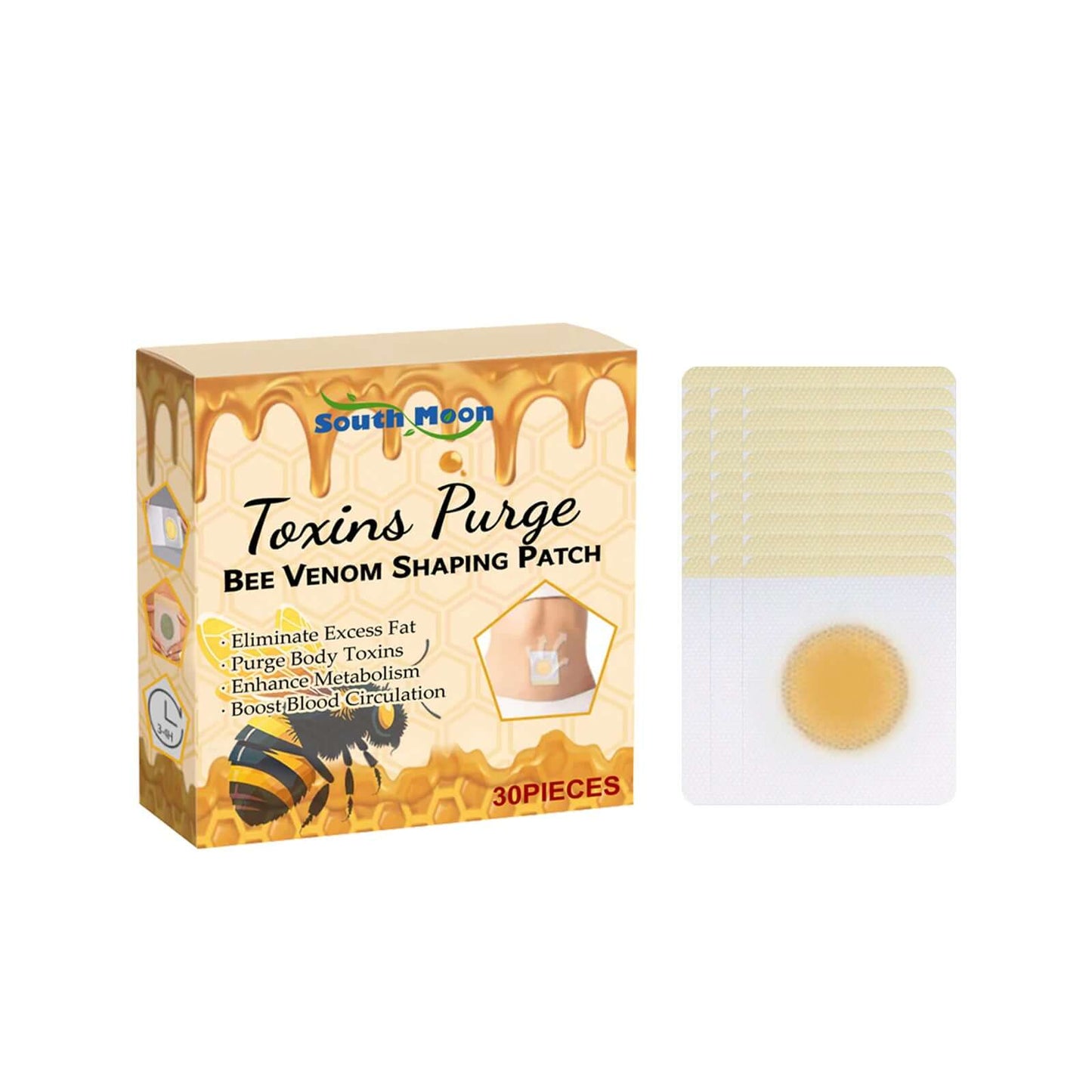 Nutrivibe Body Care Patch nourishes muscles, soothes tension, and supports overall body wellness through natural and effective ingredients.