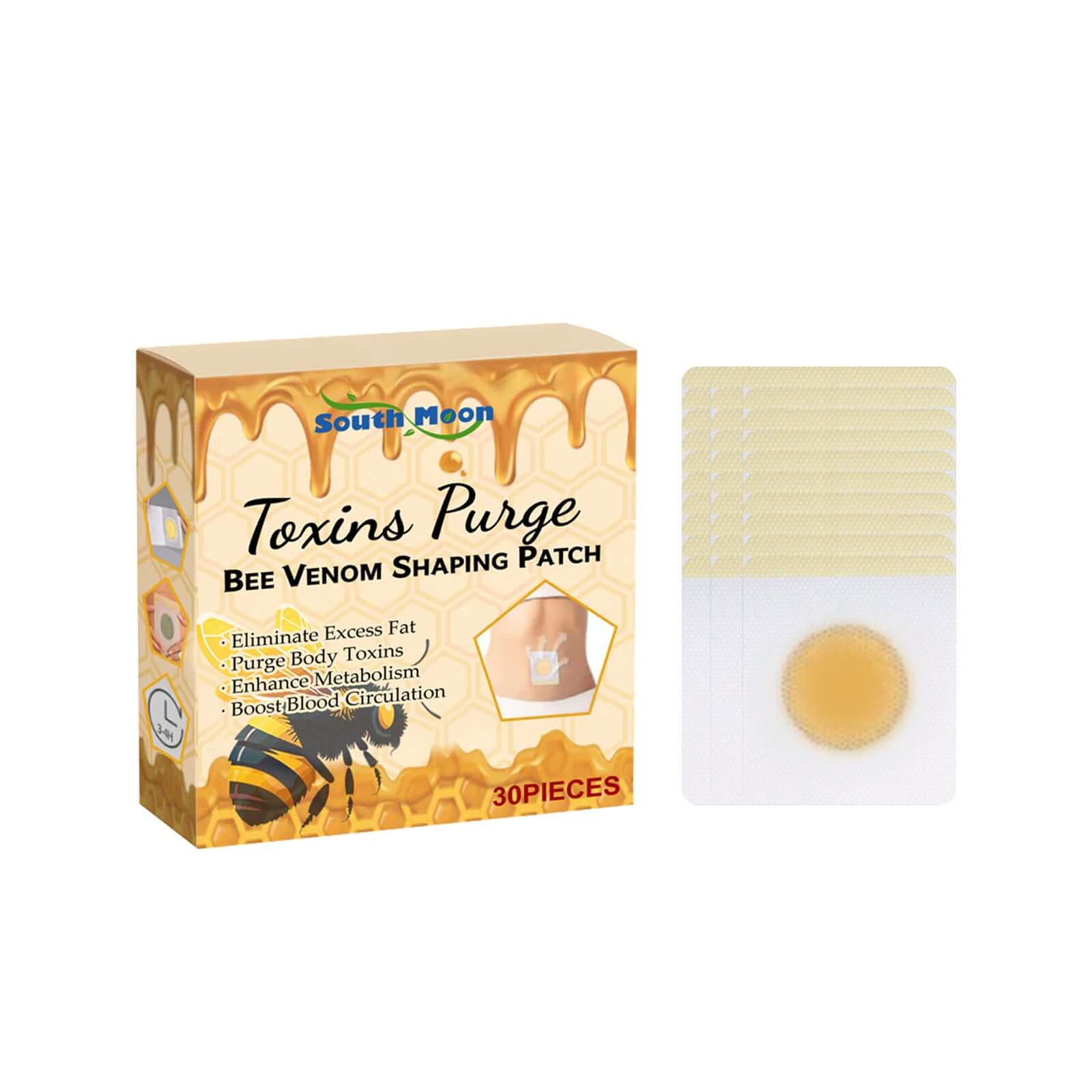 Nutrivibe Body Care Patch nourishes muscles, soothes tension, and supports overall body wellness through natural and effective ingredients.