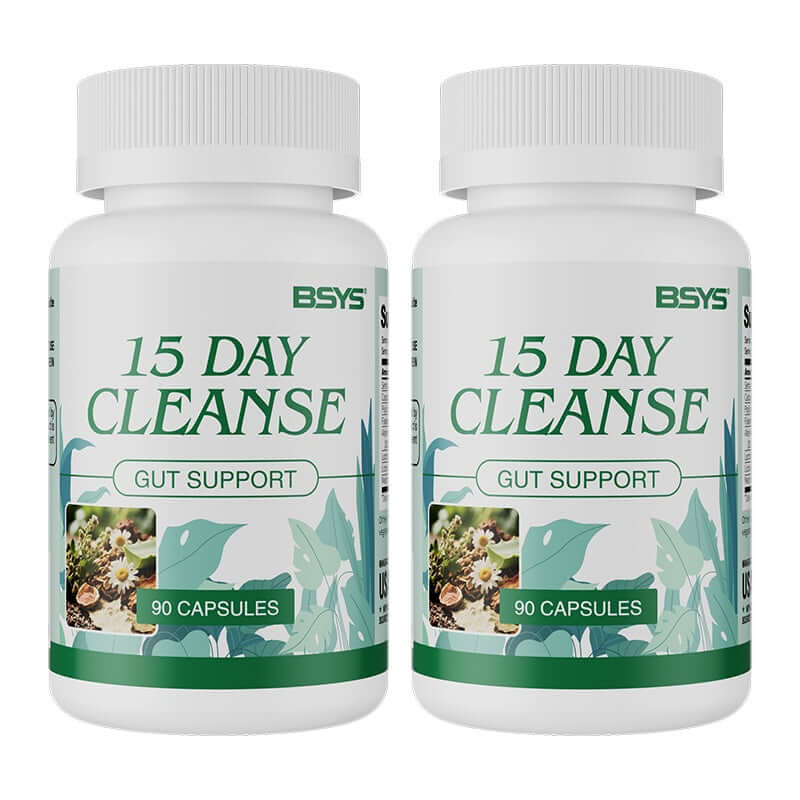 NUTRIVIBE BSYS Intestinal Cleanse Capsules support gut health, promote regular bowel movements, and aid daily digestive detox.