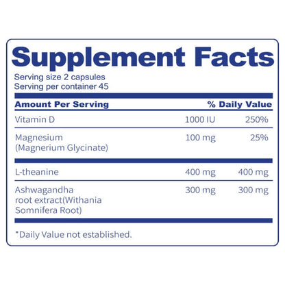 NUTRIVIBE Magnesium Supplements support sleep, anxiety relief, muscle relaxation, heart health, blood sugar balance, and cognitive function.