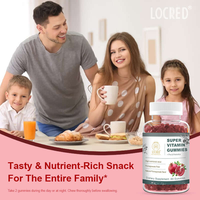 NUTRIVIBE Vitamin Gummy supports immunity, energy & wellness in one delicious chew. Enjoy daily nutrition with NUTRIVIBE’s convenient gummy formula.