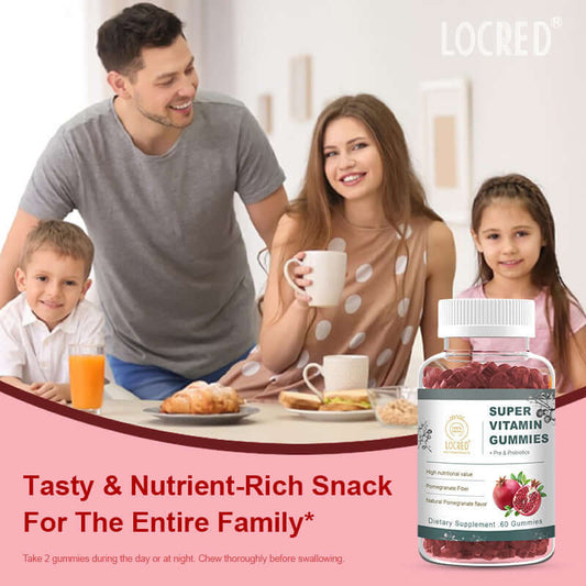 NUTRIVIBE Vitamin Gummy supports immunity, energy & wellness in one delicious chew. Enjoy daily nutrition with NUTRIVIBE’s convenient gummy formula.