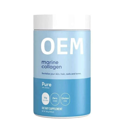 NUTRIVIBE Ocean Collagen Protein Powder supports skin, joints, and vitality with pure marine-sourced collagen peptides.