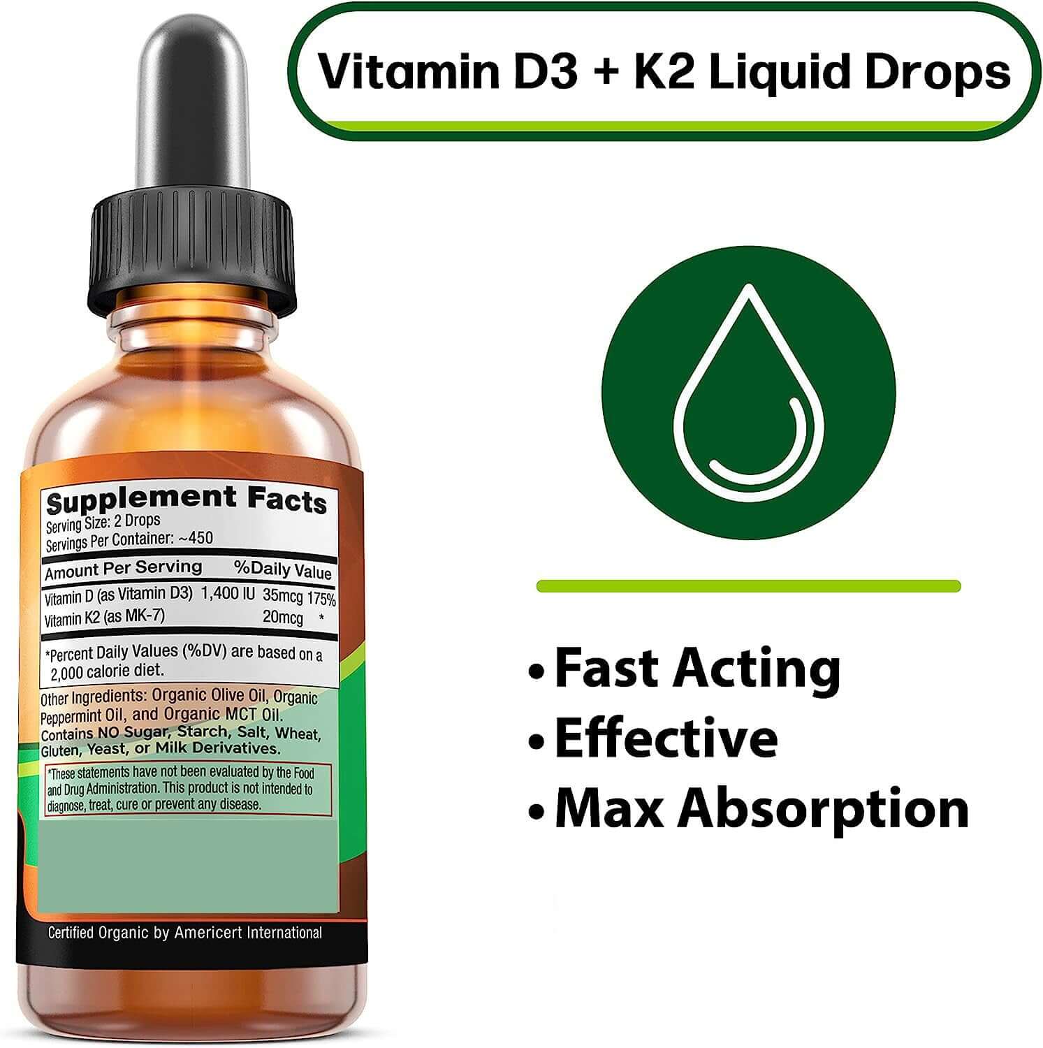 NUTRIVIBE Vitamin D Drop supports bone strength, immune health, and overall wellness with a convenient liquid formula for easy daily supplementation.