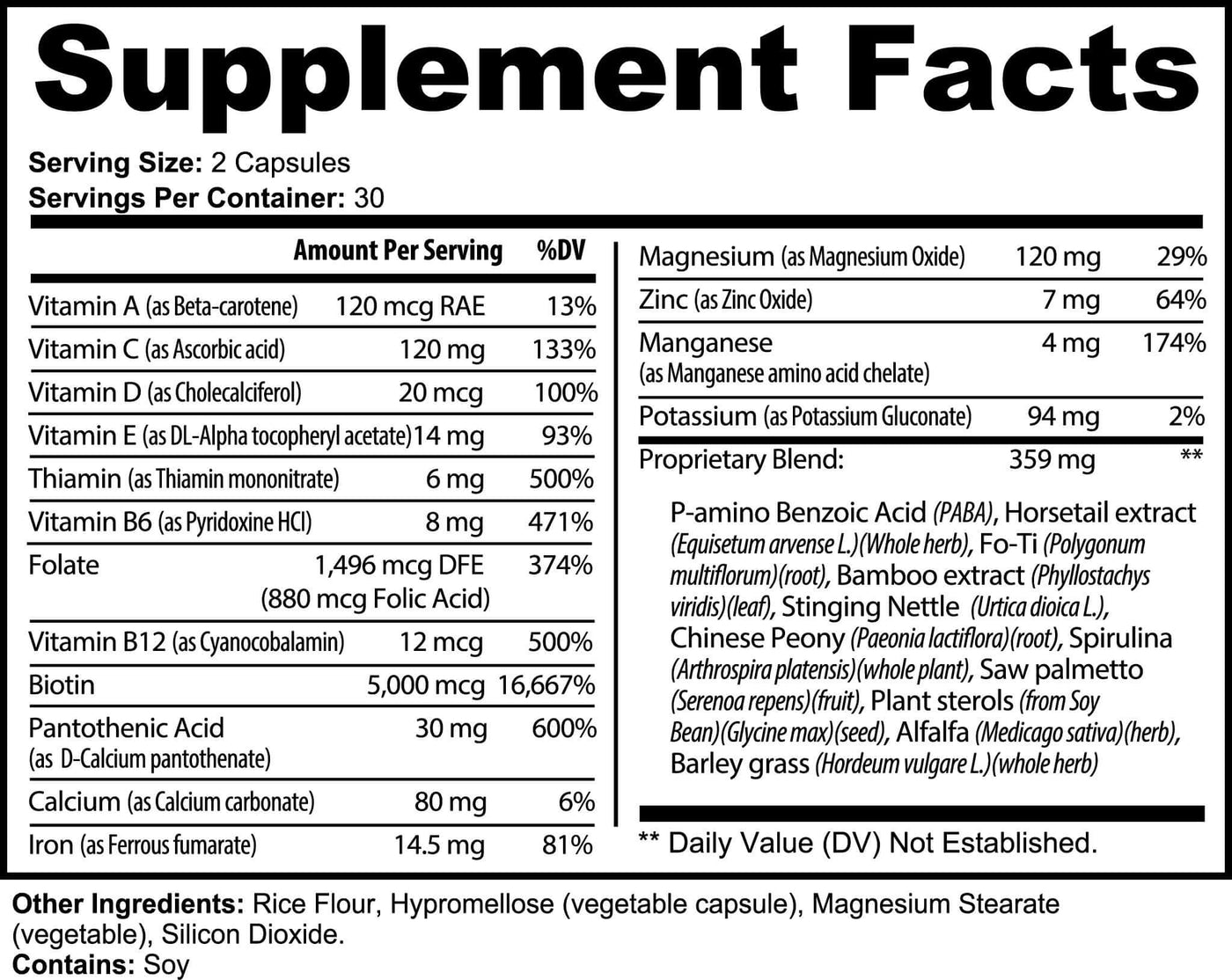 NUTRIVIBE Hair, Skin & Nails Supplements support strong hair, healthy skin, and durable nails with vitamins, minerals, and natural nutrients for daily wellness.