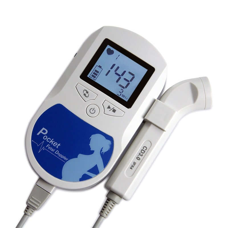 Nutrivibe CONTEC Fetal Heart Rate Monitor provides safe, accurate, and portable fetal heart monitoring for expecting mothers at home or in clinical settings.