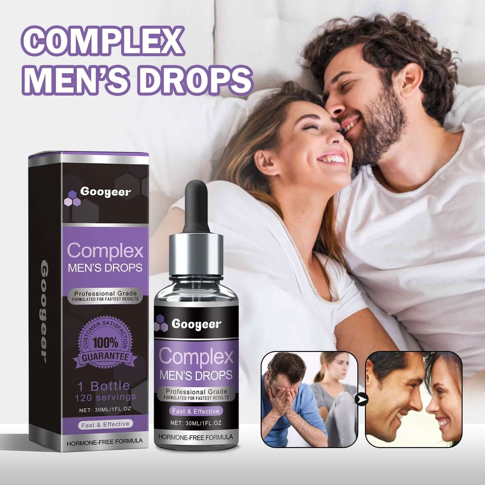 NUTRIVIBE Googeer Complex Men’s Drops support strength, stamina, and energy balance, providing natural daily care for men’s wellness and performance.