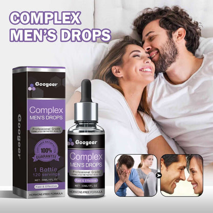 NUTRIVIBE Googeer Complex Men’s Drops support strength, stamina, and energy balance, providing natural daily care for men’s wellness and performance.