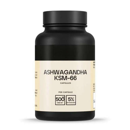 NUTRIVIBE Ashwagandha Capsules support stress relief, energy balance, mental clarity, and overall vitality naturally.