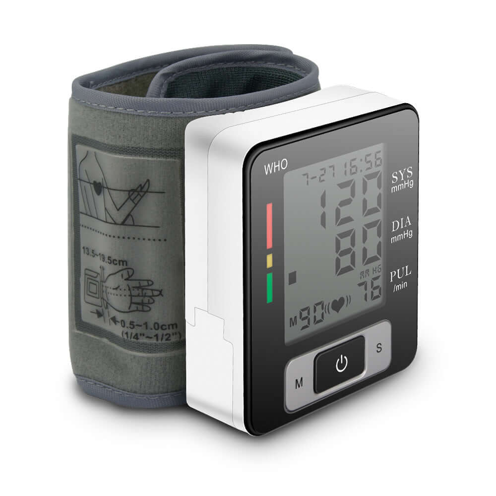 Nutrivibe Household Blood Pressure Monitor provides accurate, simple, and convenient measurement of blood pressure and pulse rate at home.