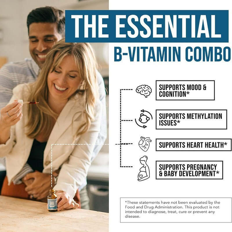 NUTRIVIBE Methyl Folic Acid Drops support healthy cell growth, DNA synthesis, and overall wellness with precise, easy-to-use liquid supplementation daily.