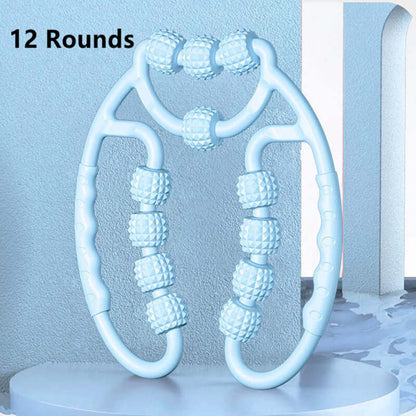 Nutrivibe Muscle Elimination Trainer Roller helps relieve muscle tension, improve flexibility, and enhance recovery for yoga enthusiasts and students.