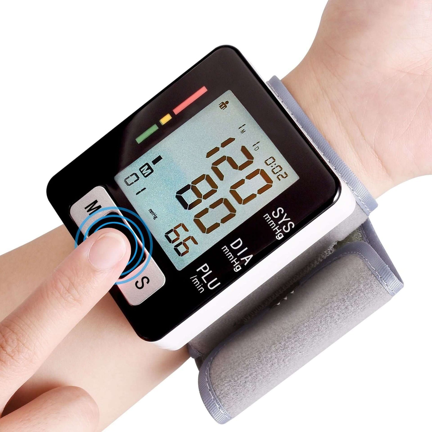 Nutrivibe Household Blood Pressure Monitor provides accurate, simple, and convenient measurement of blood pressure and pulse rate at home.