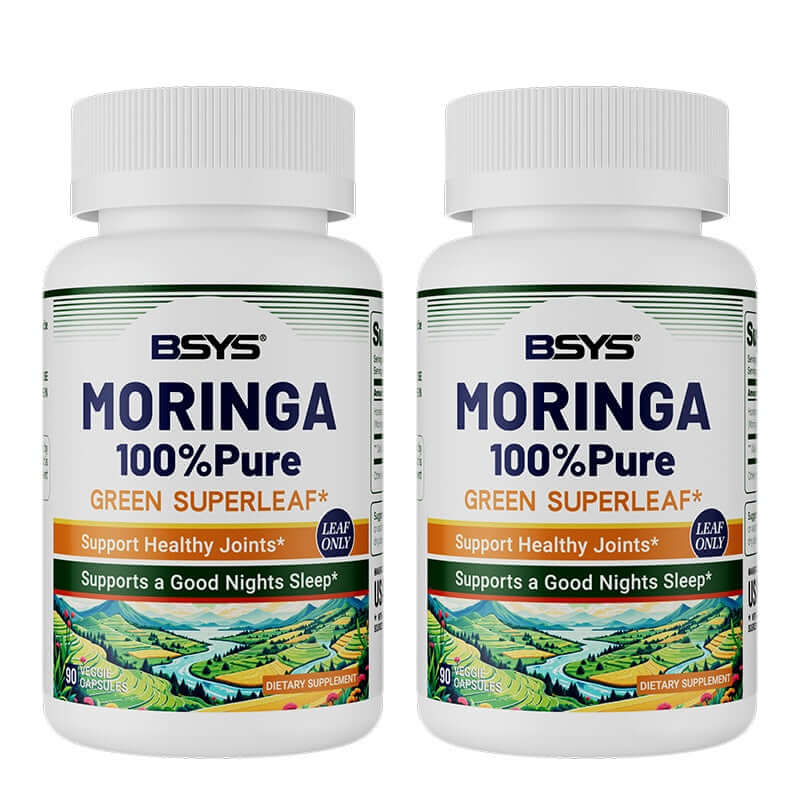 NUTRIVIBE Moringa Capsules provide antioxidant support, blood sugar balance, heart health, immune boost, and natural defense with daily superfood nutrition.