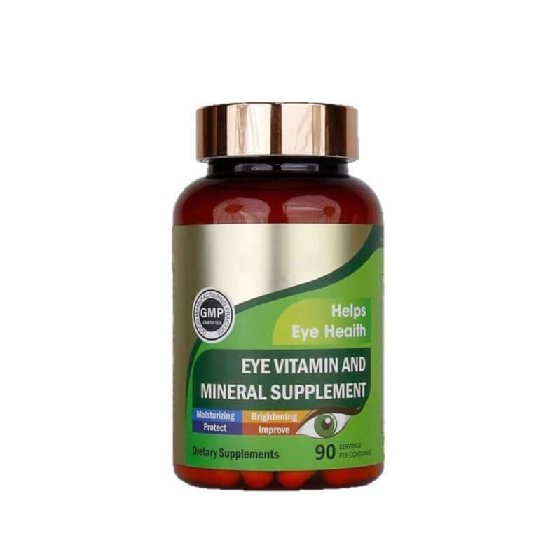 NUTRIVIBE Lutein Eye Vitamin supports eye health, protects against strain, and promotes clear vision with daily antioxidant supplementation.
