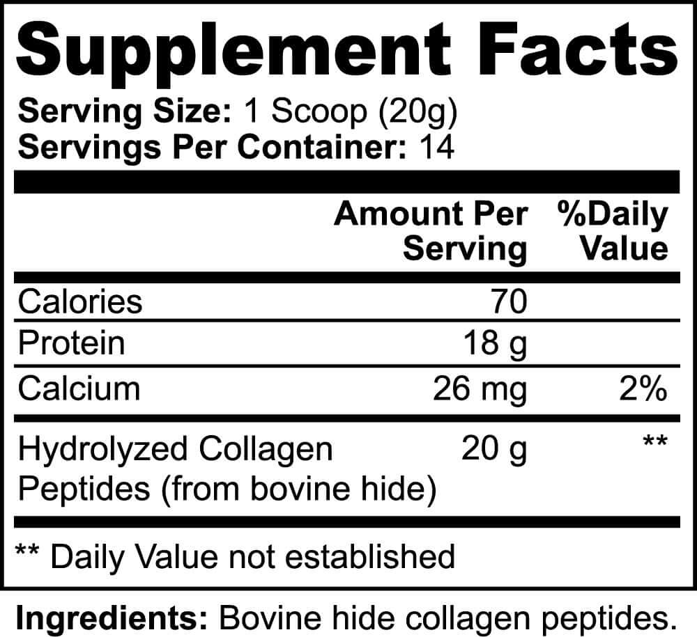 NUTRIVIBE Grass-Fed Hydrolyzed Collagen Peptides support skin, hair, nails, and joints with clean protein sourced from pasture-raised cattle