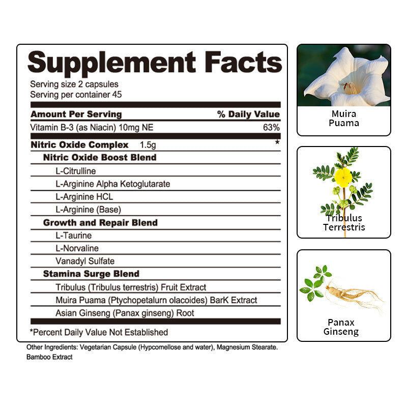 NUTRIVIBE Nitric Oxide Support boosts circulation, oxygen delivery, and endurance for athletes and active lifestyles.