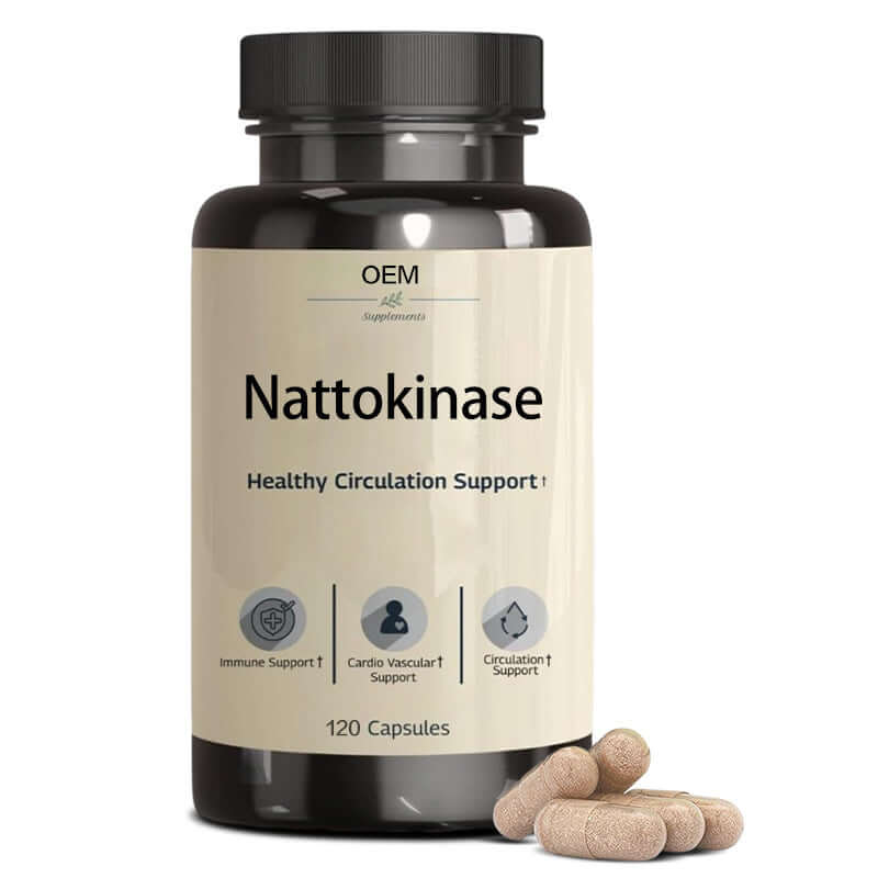 NUTRIVIBE Nattokinase Capsules help support healthy blood sugar levels and cardiovascular wellness with convenient daily supplementation.