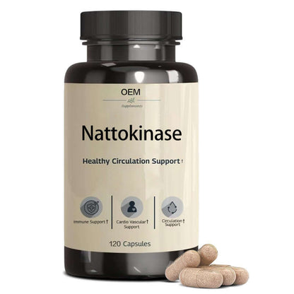 NUTRIVIBE Nattokinase Capsules help support healthy blood sugar levels and cardiovascular wellness with convenient daily supplementation.
