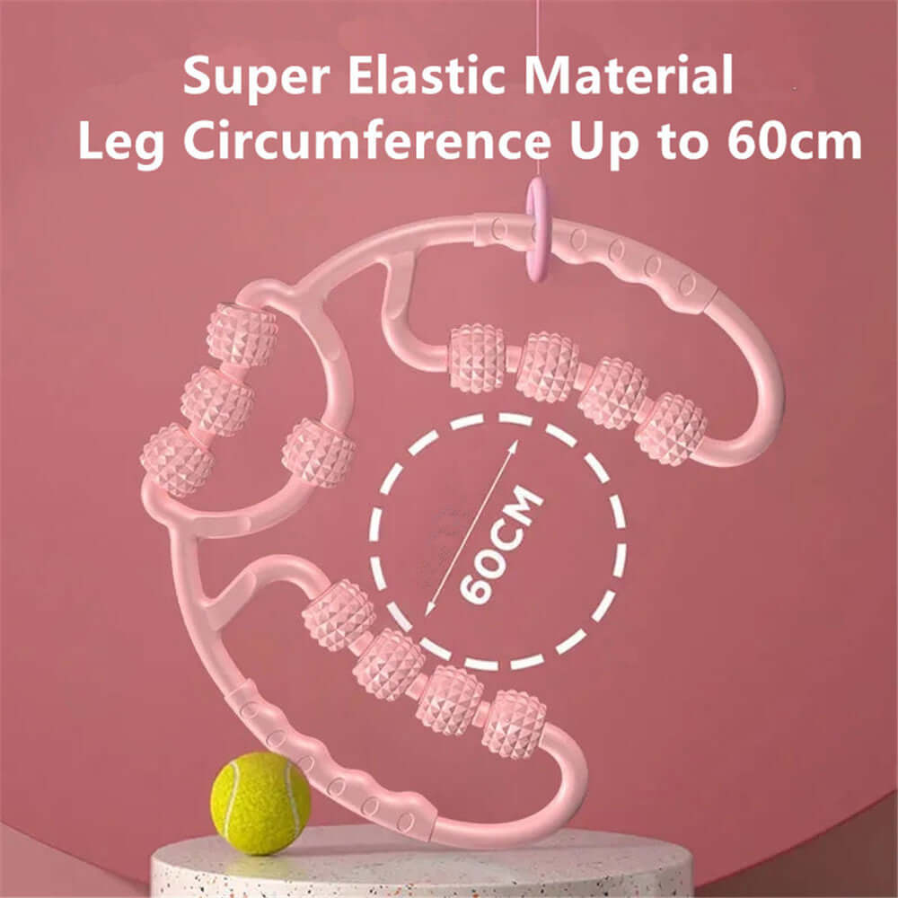 Nutrivibe Muscle Elimination Trainer Roller helps relieve muscle tension, improve flexibility, and enhance recovery for yoga enthusiasts and students.